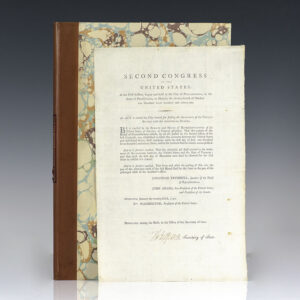 Second Congress of the United States: At the First Session, begun and held at the City of Philadelphia, in the State of Pennsylvania, on Monday the twenty-fourth of October one thousand seven hundred and ninety-one. An Act to extend the Time limited for settling the Accounts of the United States with the Individual States.