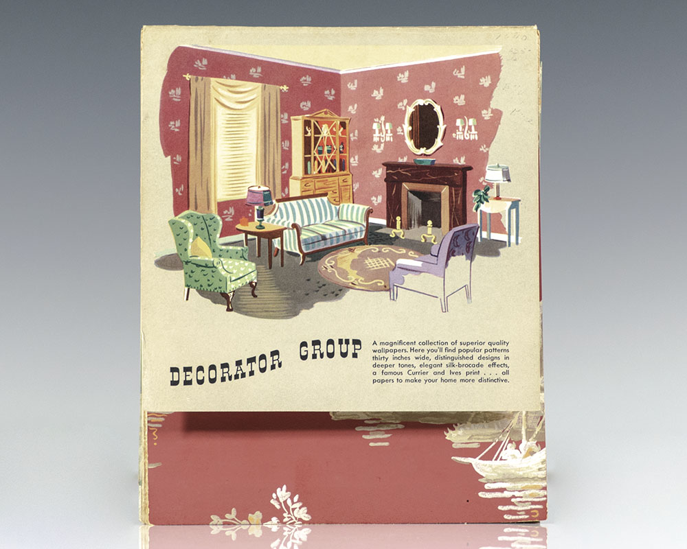 Sears Roebuck and Co. "Decorator Group" Superior Quality Wallpaper Catalog.