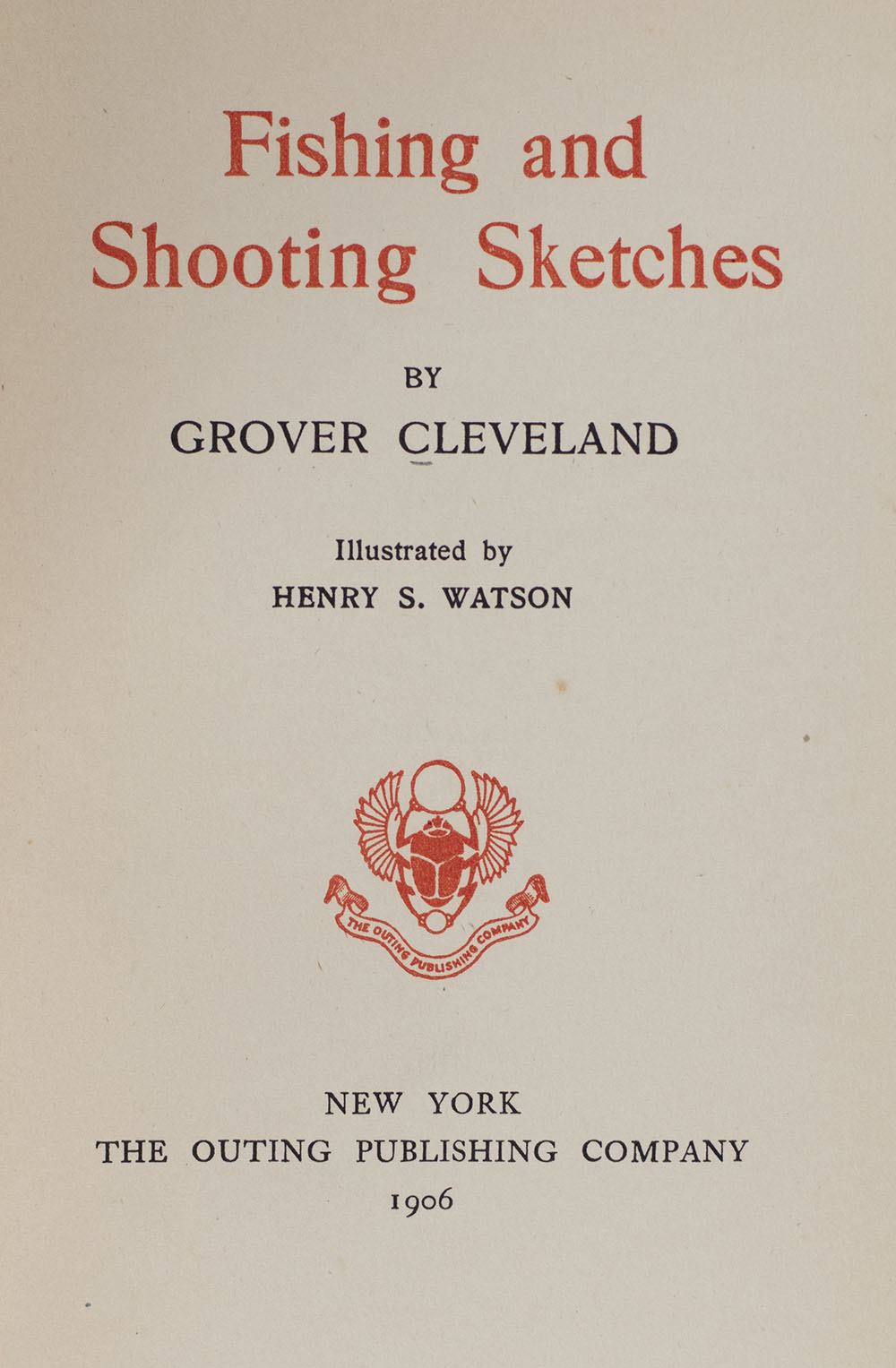 Fishing and Shooting Sketches.