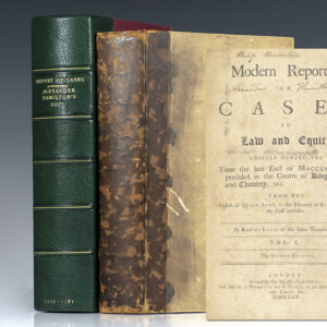 Modern Reports: Or, Cases in Law and Equity, Chiefly During the Time the late Earl of Macclesfield presided in the Courts of the King's Bench and Chancery, viz. From the Eighth of Queen Anne, to the Eleventh of King George the First Inclusive.