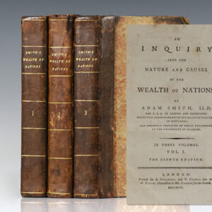 An Inquiry into the Nature and Causes of the Wealth of Nations.