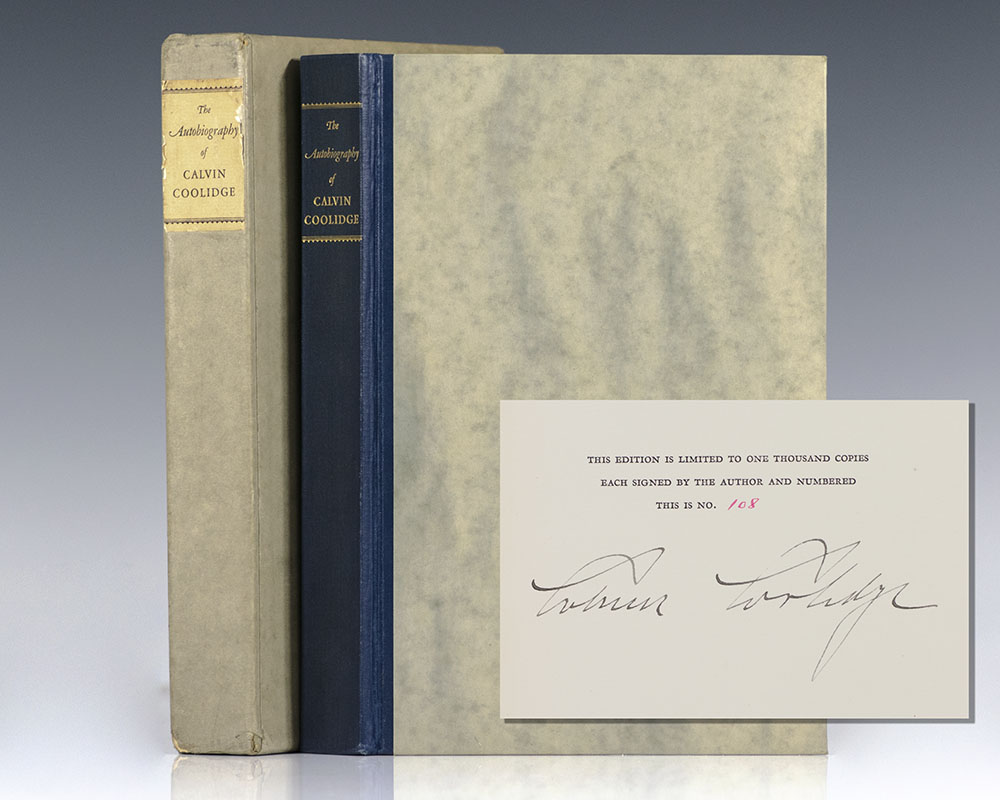 The Autobiography of Calvin Coolidge.