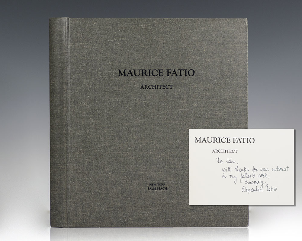 Maurice Fatio: Architect.