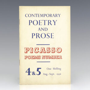 Contemporary Poetry and Prose: Picasso Poems Number 4 & 5.