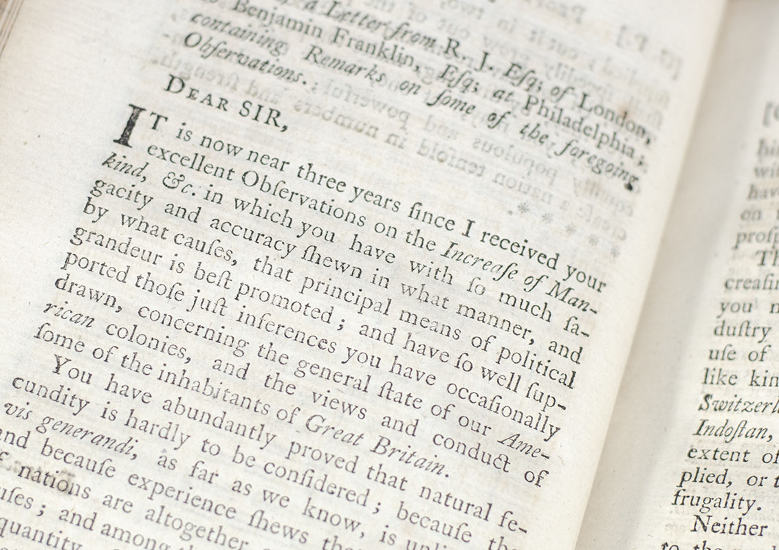 Political, Miscellaneous, and Philosophical Pieces; Arranged under the Following Heads and Distinguished by Initial Letters in each Leaf: General Politics; American Politics before the Troubles; American Politics during the Troubles; Provincial or Colony Politics; Miscellaneous and Philosophical Pieces.