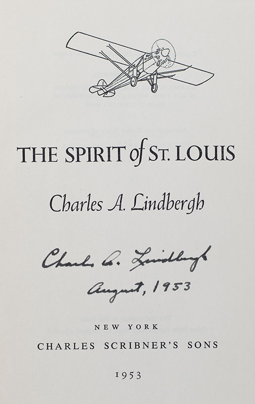 The Spirit of St. Louis.