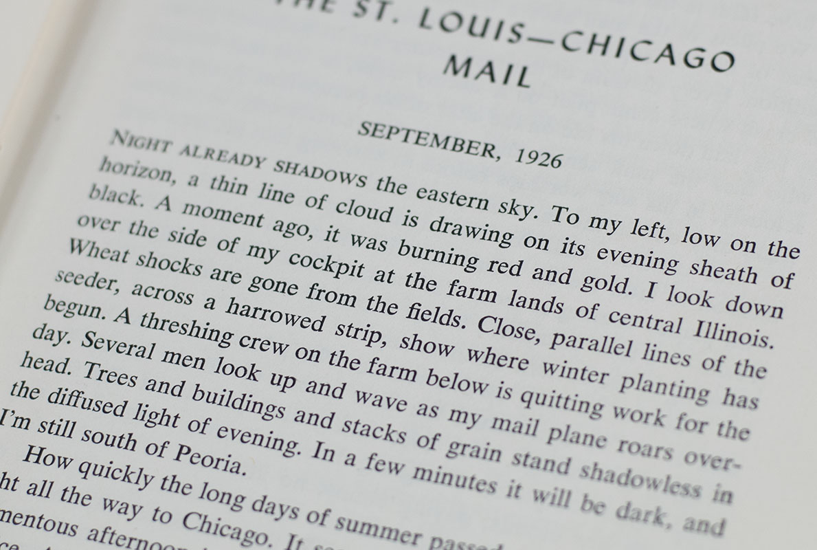 The Spirit of St. Louis.