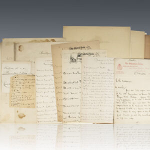 19th and 20th Century American Clergymen Autograph and Signed Letter Collection.