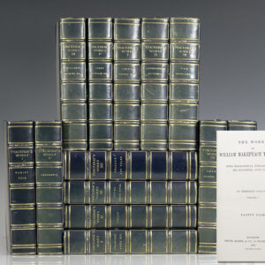 The Works of William Makepeace Thackeray. [Including The History of Henry Esmond, Vanity Fair, Pendennis, The Newcomes, and The Virginians].