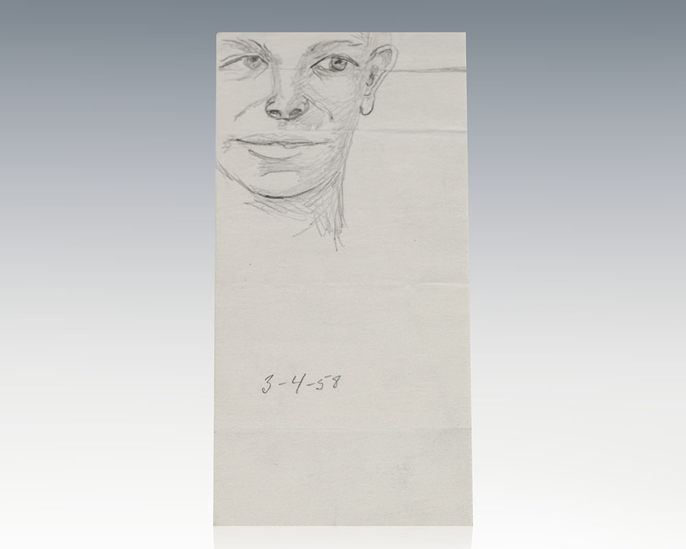 Dwight D. Eisenhower Self-Portrait.