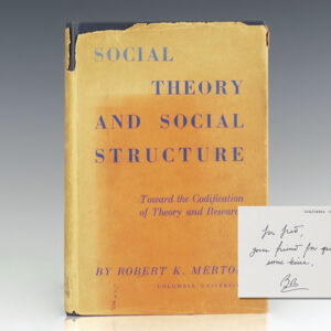 Social Theory and Social Structure.
