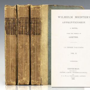Wilhelm Meister's Apprenticeship.