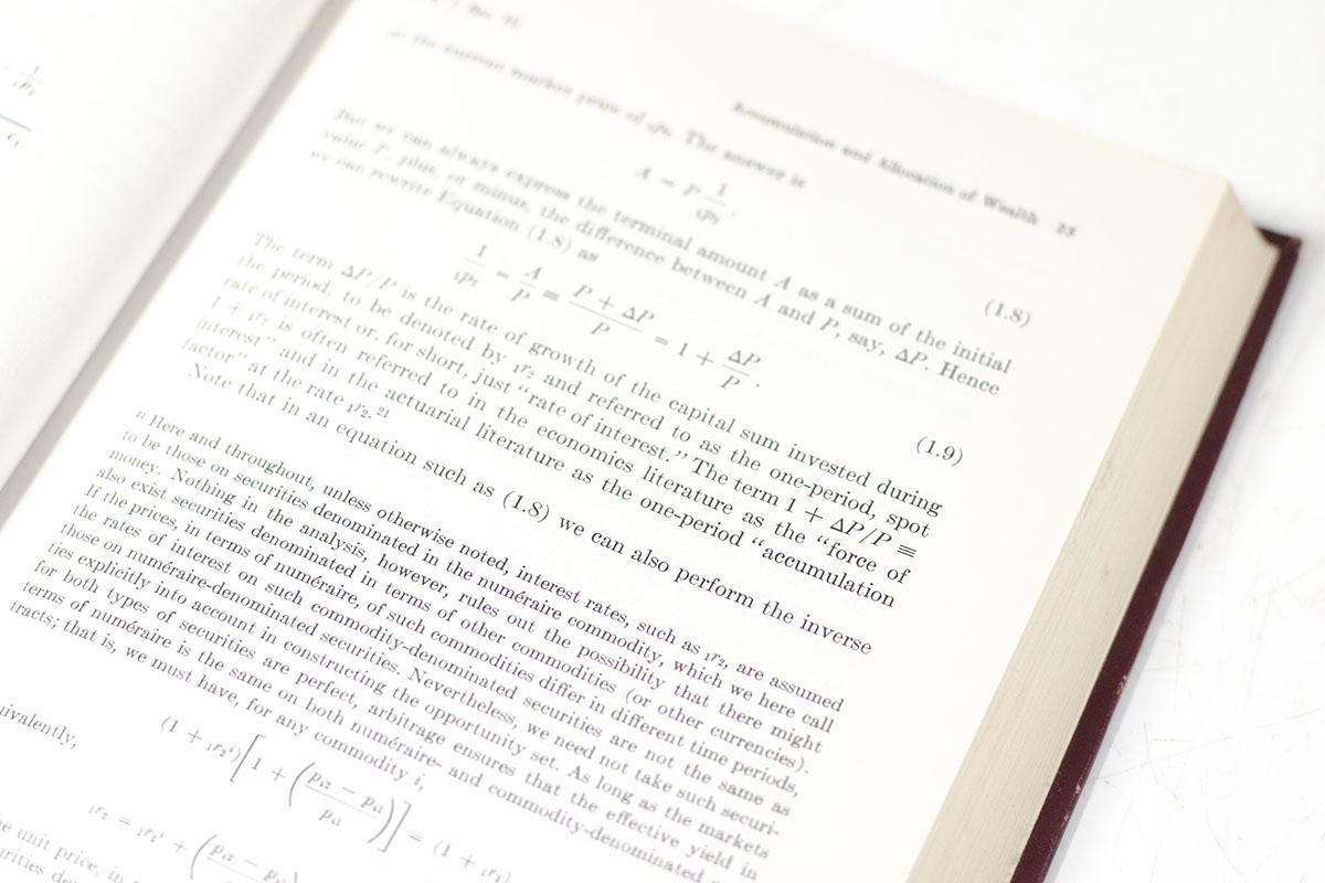 The Theory of Finance.