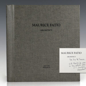 Maurice Fatio: Architect.
