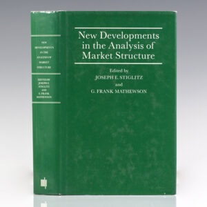 New Developments in the Analysis of Market Structure: Proceedings of a Conference held by the International Economic Association in Ottawa, Canada.