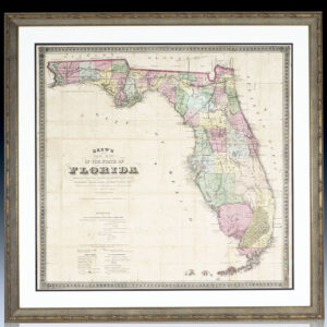 Drew's New Map of the State of Florida.