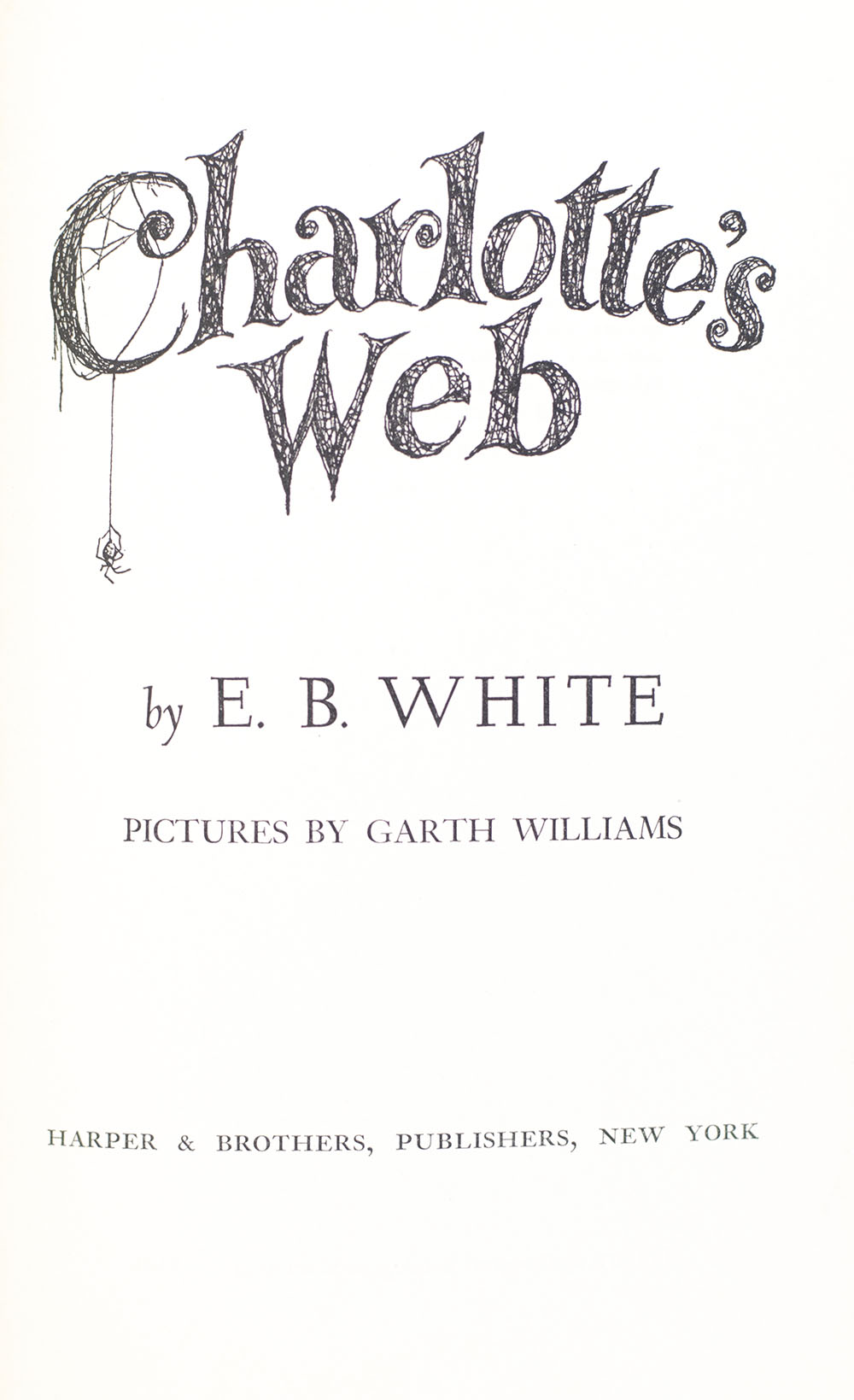 Charlotte's Web.