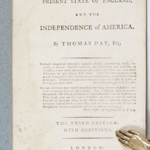 Reflections Upon the Present State of England, and the Independence of America.