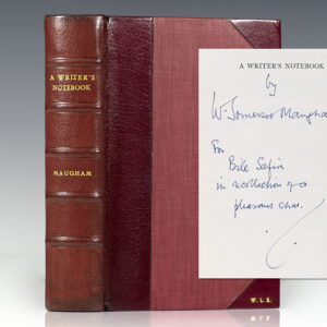 A Writer's Notebook.