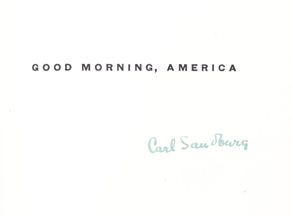 Good Morning America.