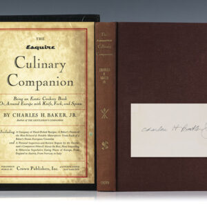 The Esquire Culinary Companion: Being an Exotic Cookery Book Or, Around Europe with Knife, Fork, and Spoon.