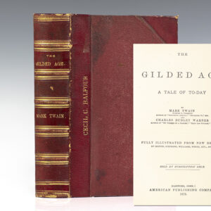 The Gilded Age: A Tale of To-Day.