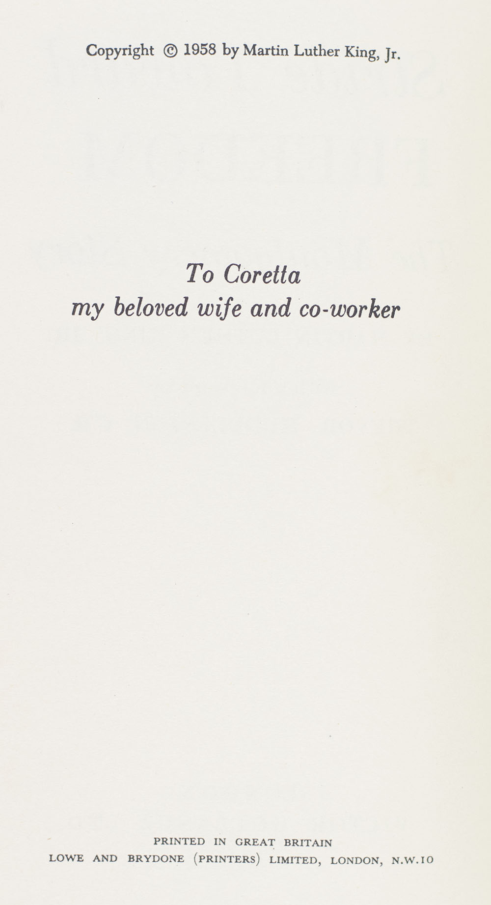 Stride Toward Freedom: The Montgomery Story.