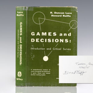 Games and Decisions: Introduction and Critical Survey.
