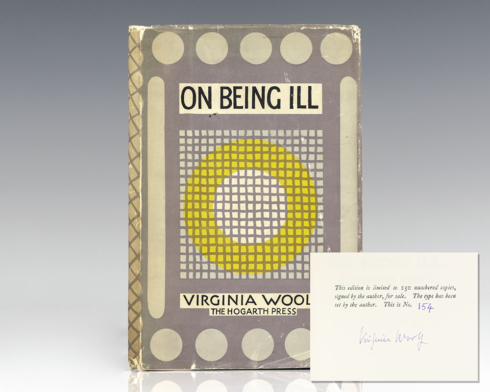 On Being Ill.