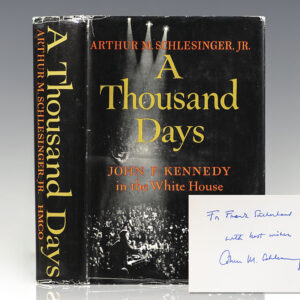 A Thousand Days: John F. Kennedy In the White House.