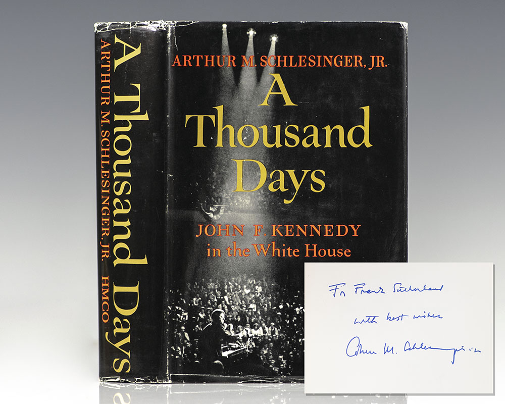 A Thousand Days: John F. Kennedy In the White House.