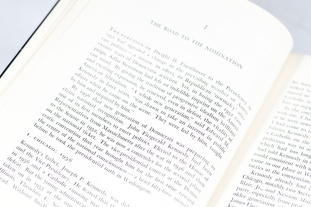 A Thousand Days: John F. Kennedy In the White House.