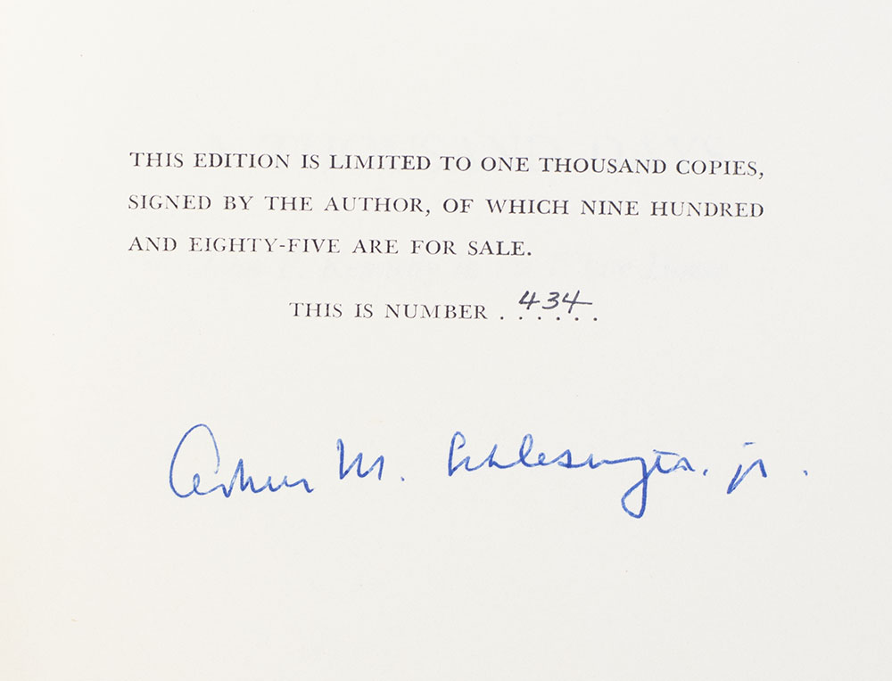 A Thousand Days: John F. Kennedy In the White House.
