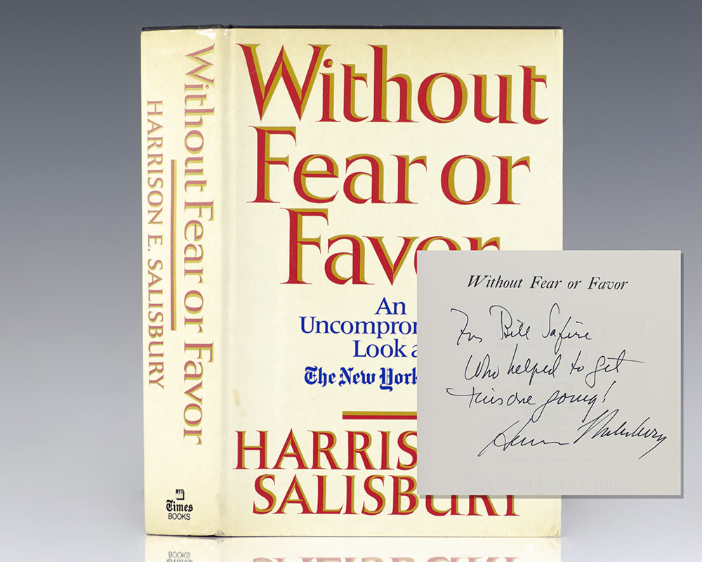 Without Fear of Favor: The New York Times and its Times.