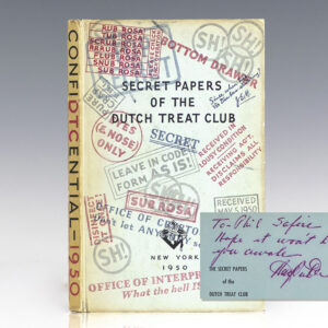 Secret Papers of the Dutch Treat Club.