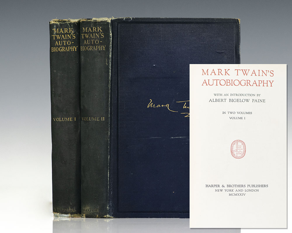 Mark Twain’s Autobiography.