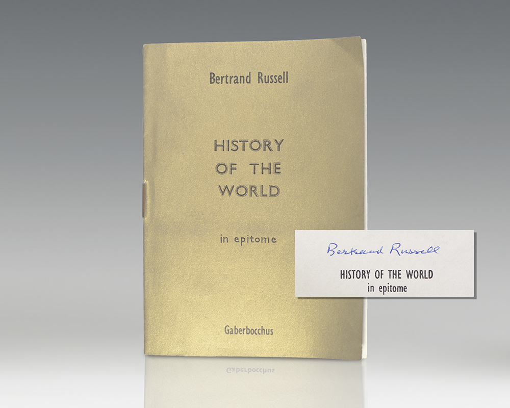 History of the World in Epitome (For Use in Martian Infant Schools).