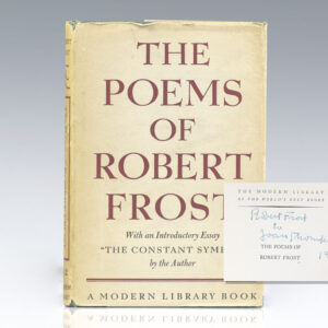 Poems of Robert Frost.