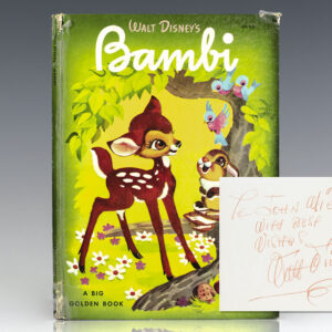 Walt Disney's Bambi: Based on the Original Story by Felix Salten.