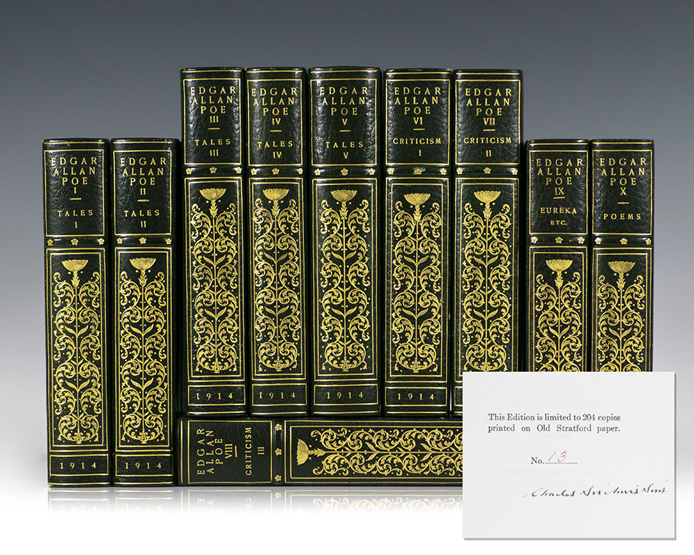 The Works of Edgar Allan Poe. [Including: The Murders in the Rue Morgue, The Gold Bug, Raven, Eureka].