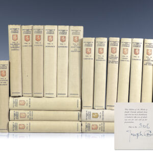 The Works of Joseph Conrad: Signed Limited Edition [Including Almayer's Folly; An Outcast of the Islands; The Nigger of the Narcissus; Heart of Darkness; Lord Jim; Nostromo; The Secret Agent; Under Western Eyes].