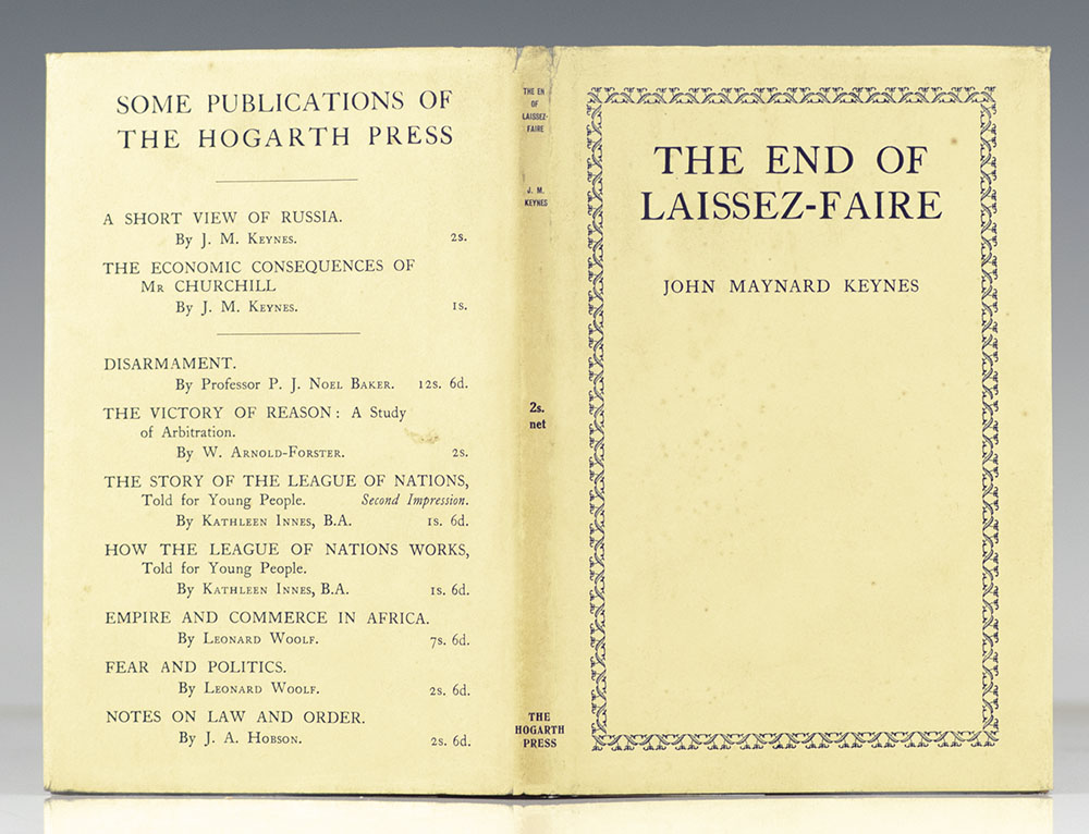 The End Of Laissez-Faire.