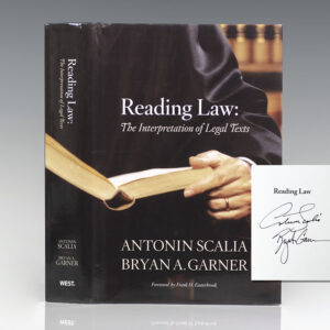 Reading Law: The Interpretation of Legal Texts.
