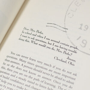 Dear Mrs. Parks: A Dialogue with Today's Youth.