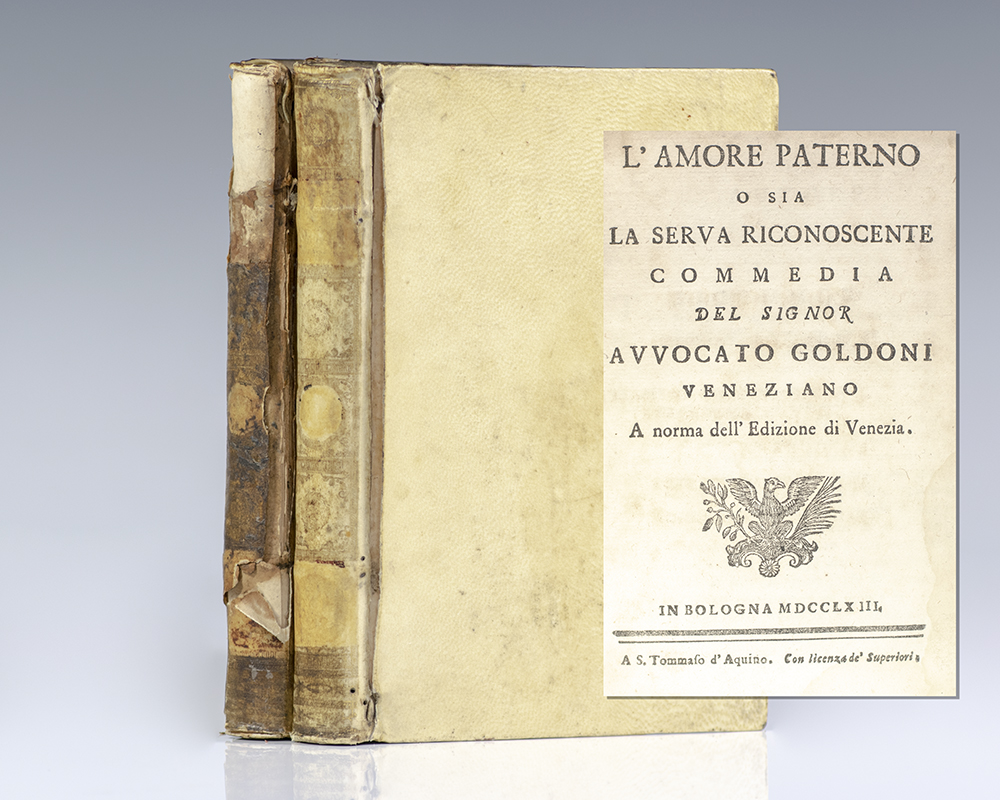 Delle Commedie Del Signor Carlo Goldoni Avvocato Veneto. Pere servire di continuazione al Nuovo Teatro Comico Del Medesimo Autore.
