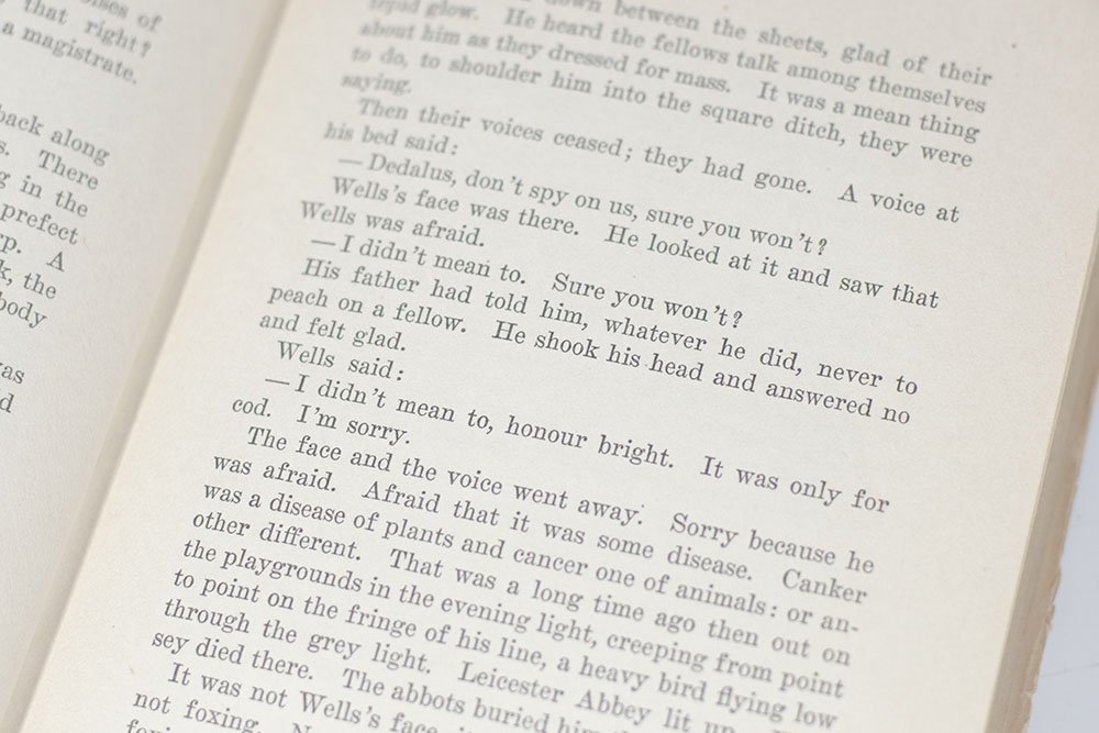 A Portrait of the Artist as a Young Man.