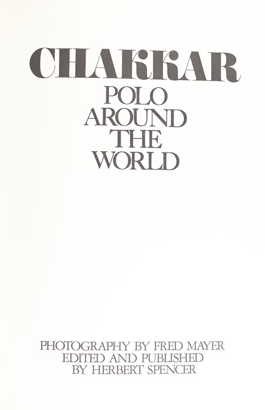 Chakkar: Polo Around the World.