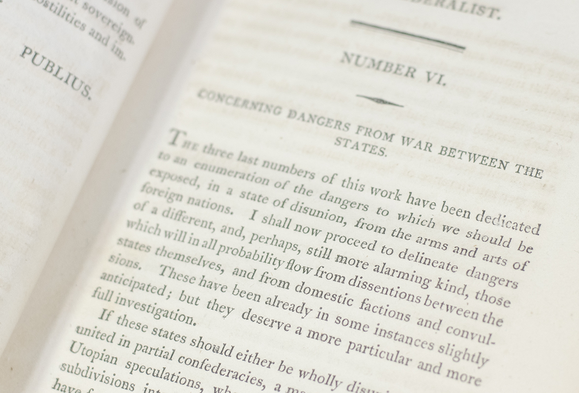 The Federalist, on the New Constitution.
