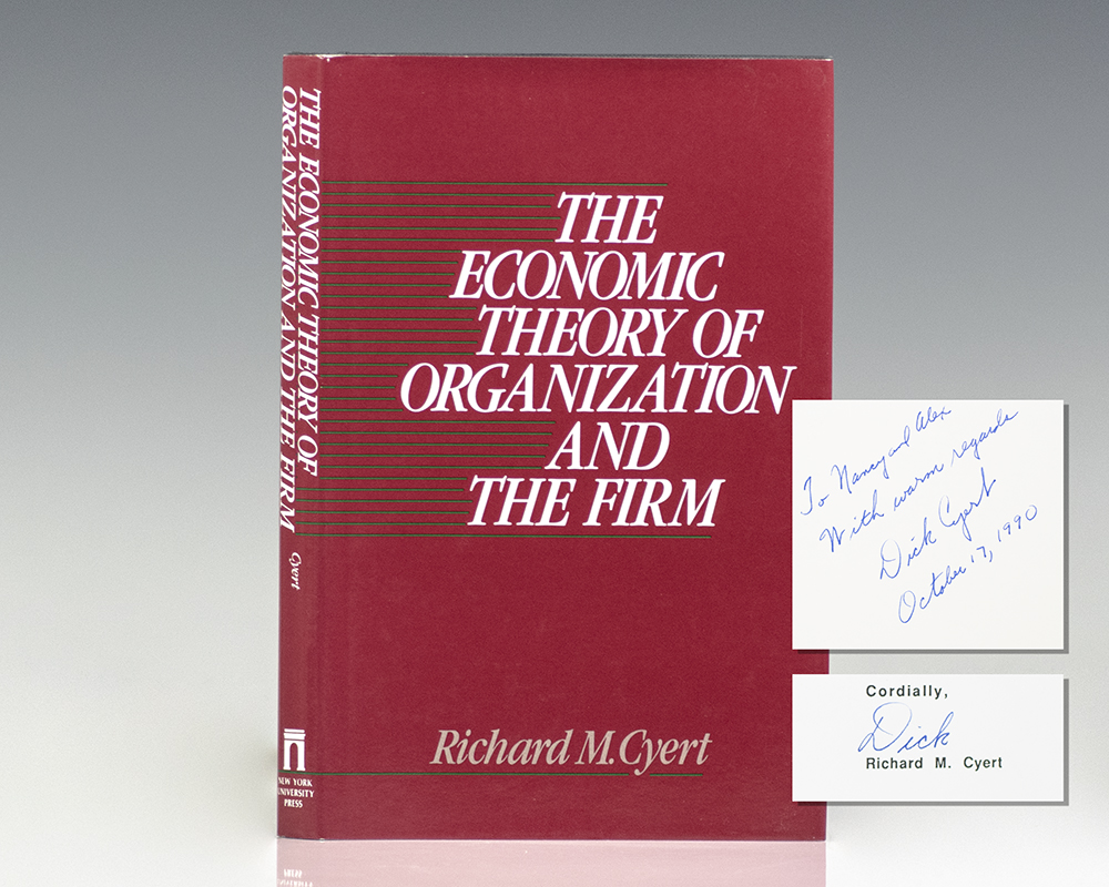 The Economic Theory of Organization and the Firm.