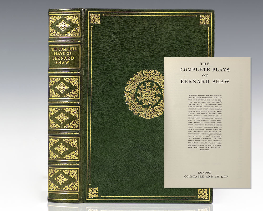 The Complete Plays of Bernard Shaw.